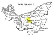 Map of Pommern